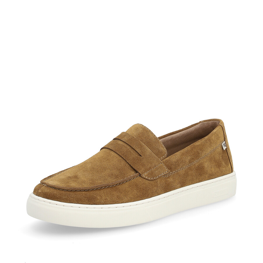 braune slipper für herren rieker sport u0703-22