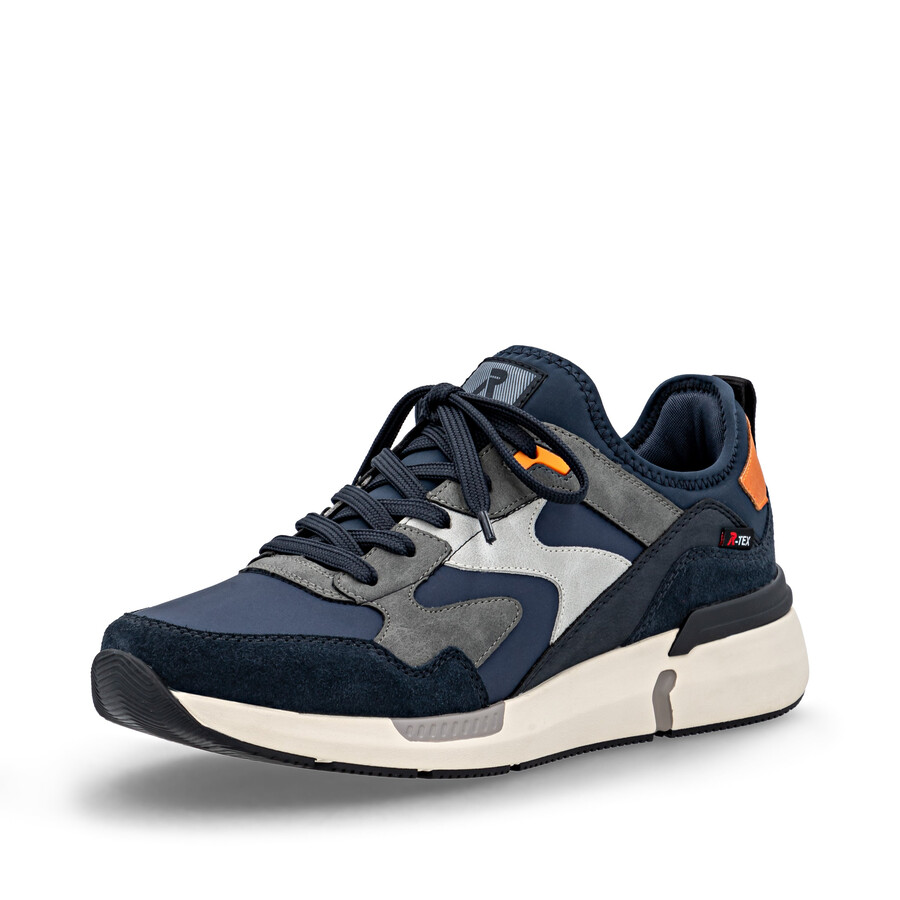 blaue herren-sneaker rieker sport u1403-15