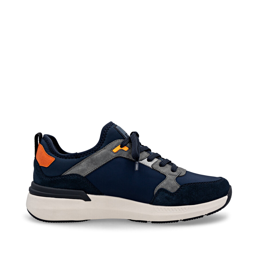 blaue herren-sneaker rieker sport u1403-15
