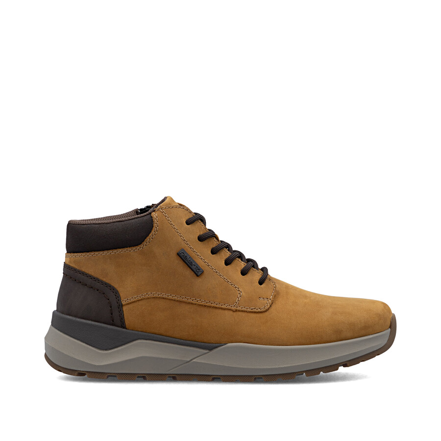 gelbe reißverschlussstiefel für herren rieker 06001-68