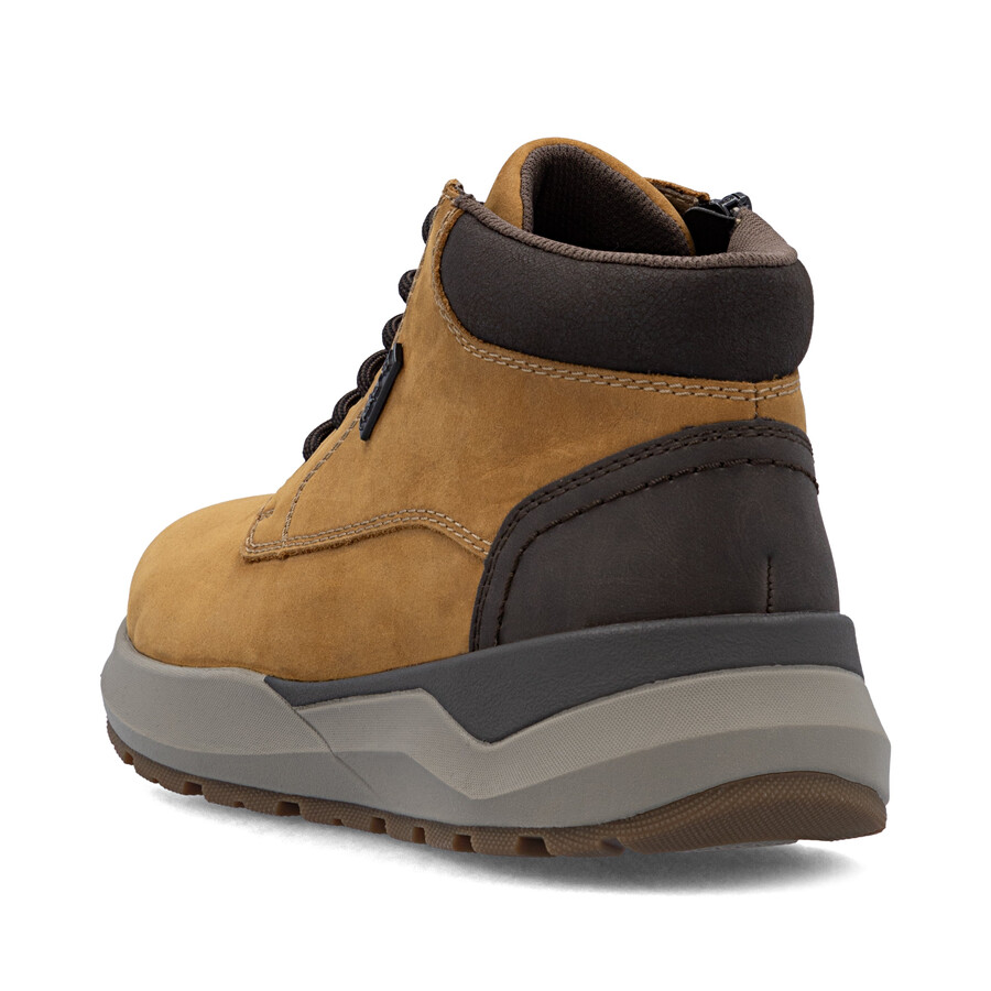 gelbe reißverschlussstiefel für herren rieker 06001-68