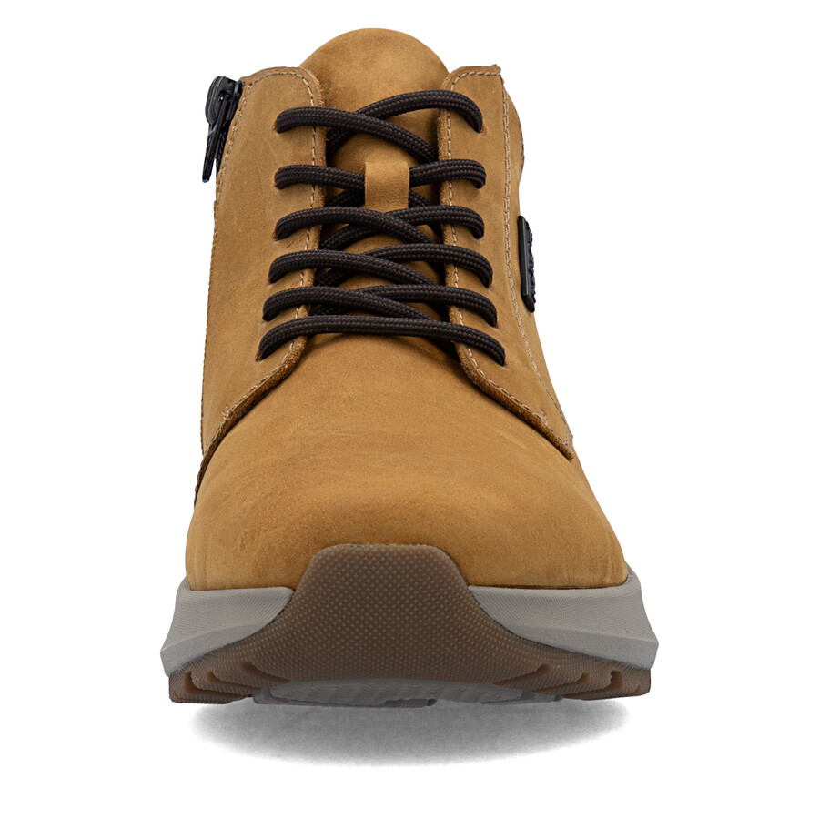 gelbe reißverschlussstiefel für herren rieker 06001-68