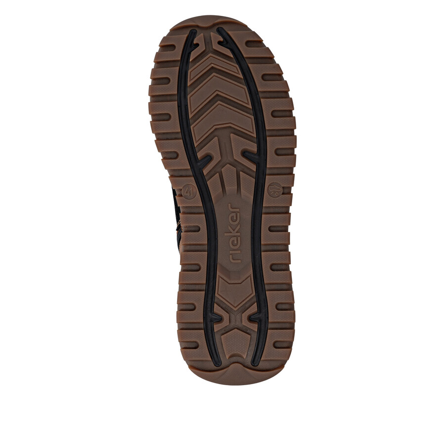 gelbe reißverschlussstiefel für herren rieker sport u1571-68